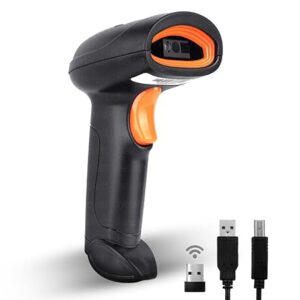 Posi Flow Wireless 2.4GHz 2D & 1D Barcode Scanner Wired & Wireless high speed