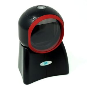 TVS Table Top Barcode Scanner 1D 2D High-Speed Scan Reader