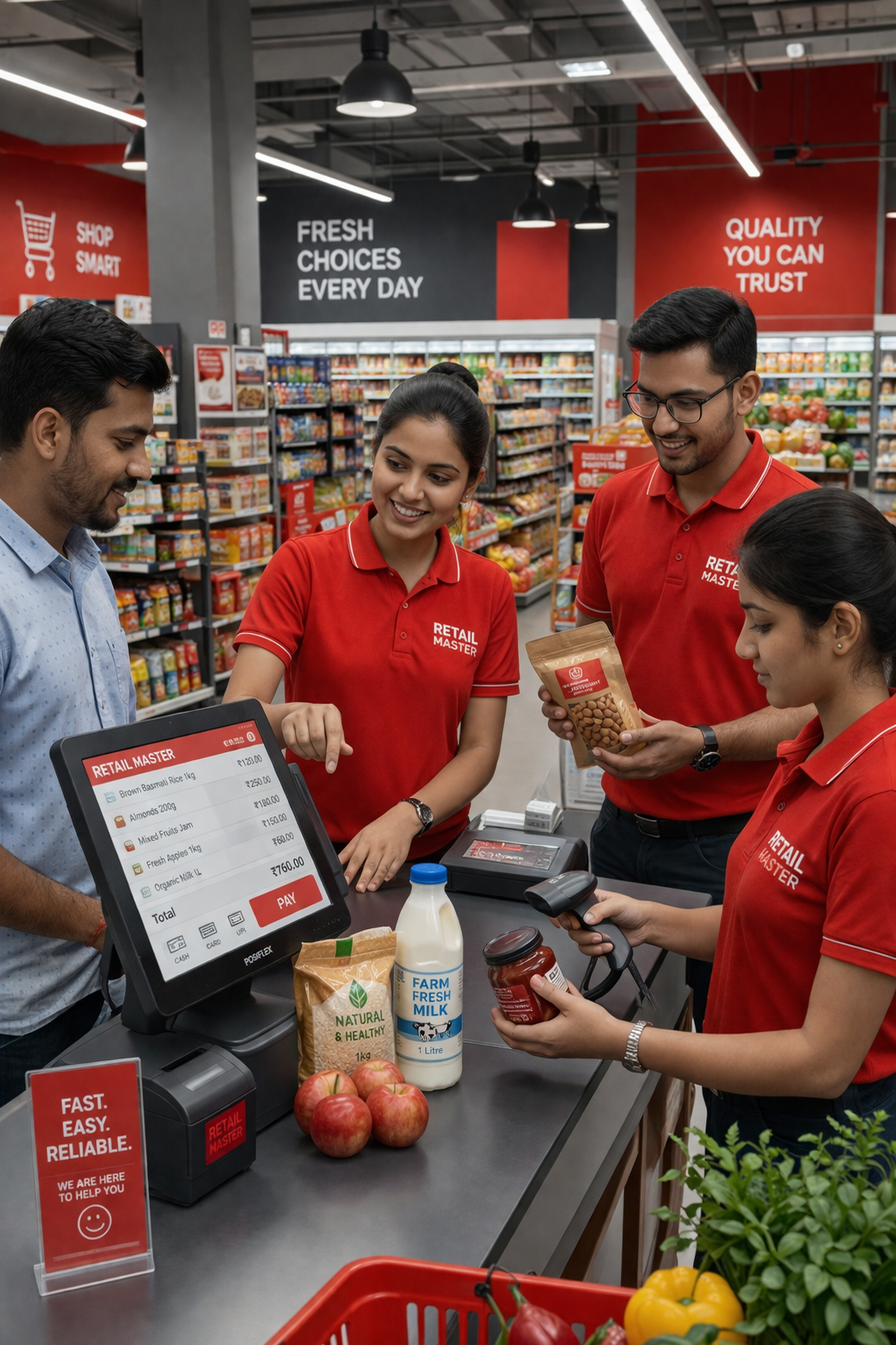 Retail Master Customer Installation