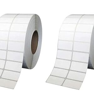 Barcode Label Sticker - 2 x 1 inch  2 Ups - 2000 Labels Per Roll