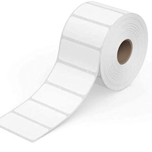 Barcode Label Sticker - 2 x 1 inches 1000 Labels Per Roll