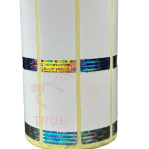 Holographic  Barcode Label - 2 x 1 inch
