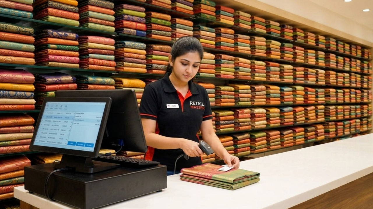 Saree shop billing software