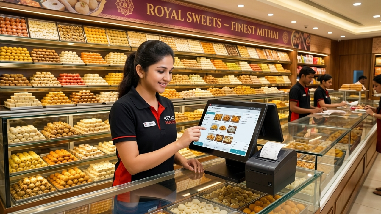Sweet shop billing software